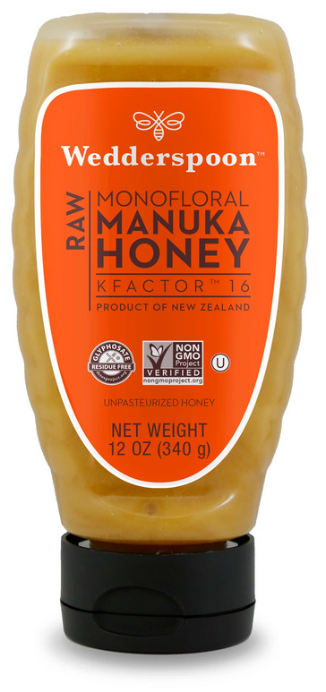 100% Raw Premium Manuka Honey KFactor 16+, 12 Ounce