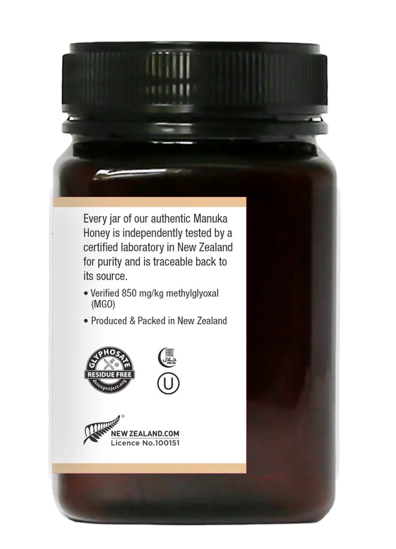 Raw Manuka Honey MGO 850 17.6oz