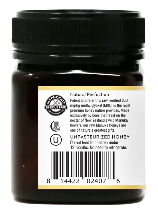 Raw Manuka Honey MGO 850 8.8oz