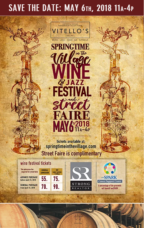 SPRINGTIME IN THE VILLAGE WINE AND JAZZ FESTIVAL