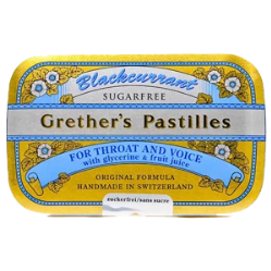 Grether's Pastilles Blackcurrant 3.75oz Sugar Free