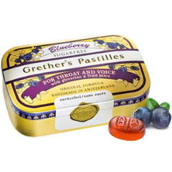Grether's Pastilles Blueberry 3.75oz Sugar Free
