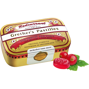 Grether's Pastilles Redcurrant 3.75oz Sugar Free