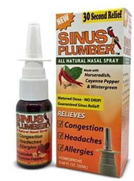 Sinus Plumber (Horse Radish, Cayenne Pepper, & Wintergreen)