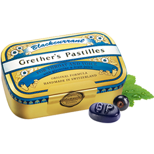 Grether's Pastilles Blackcurrant 3.75oz