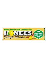 Honees Cough Drop - (Lemon) - Bar of 9